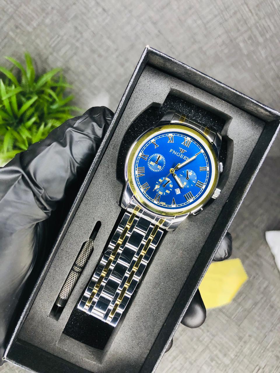 FNGEEN PREMIUM WATCH WITH BOX AND STRAP ADJUSTER