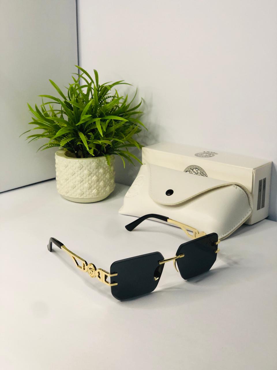 Medusa Halo Rimless Rectangles